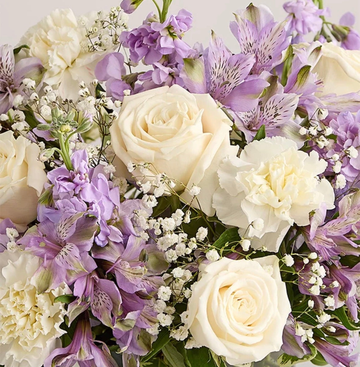 Violet Hour — Purple Flower Vase Arrangement