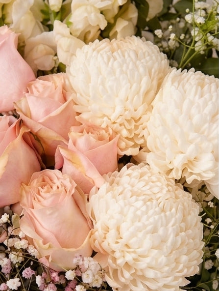 Dusty Reverie — Mauve & Pink Mixed Bouquet
