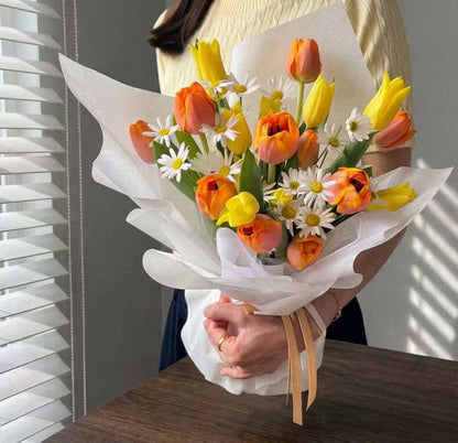 April Song — Fresh Tulip Bouquet