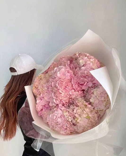 Garden Blush — Pink Rose & Carnation Bouquet