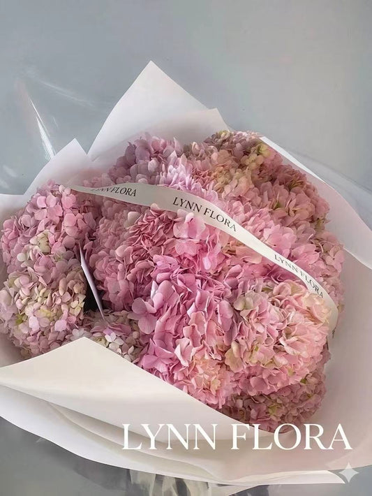 Garden Blush — Pink Rose & Carnation Bouquet