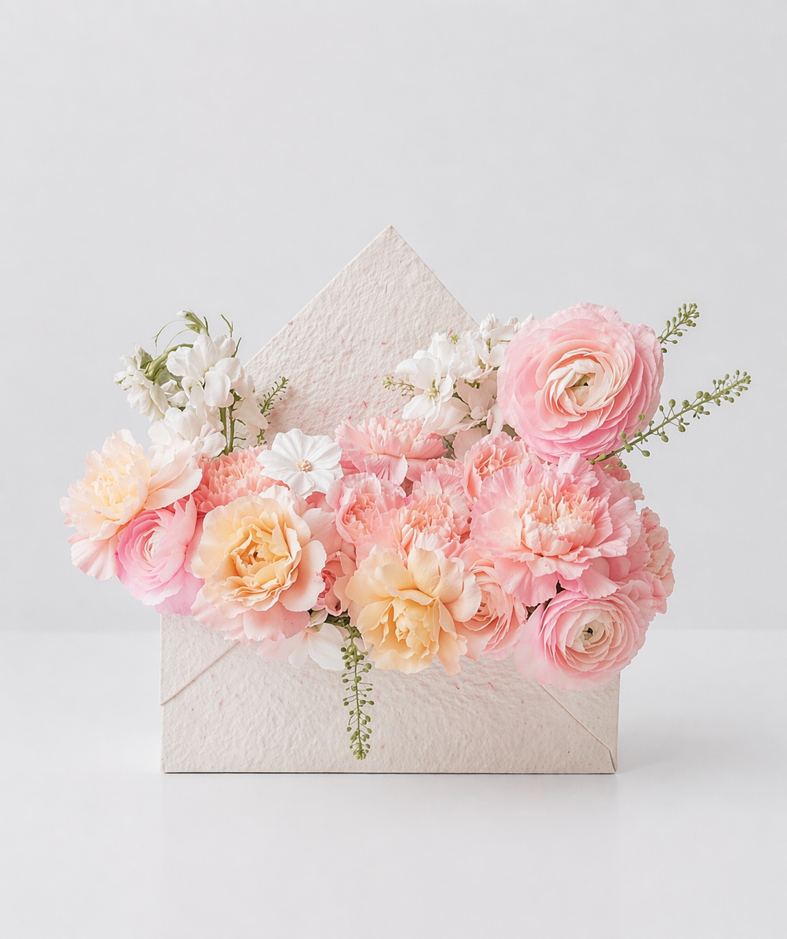 Love Letter — Pink Ranunculus Gift Letter