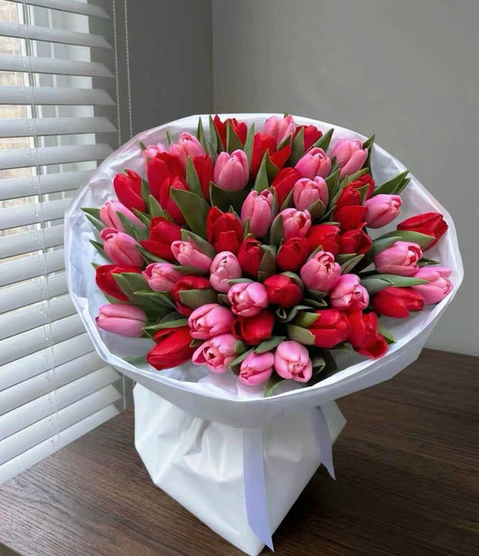 April Song — Fresh Tulip Bouquet