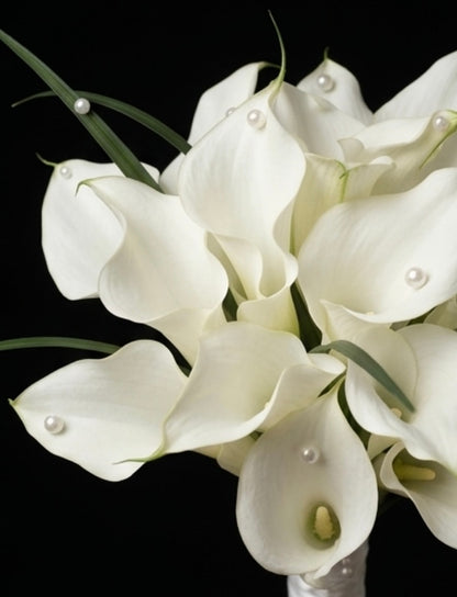 Still Waters — White Calla Lily Bridal Bouquet
