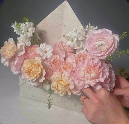Love Letter — Pink Ranunculus Gift Letter